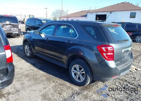 2017 Chevrolet Equinox Ls from USA, damaged, VIN 2GNALBEK7H1612043